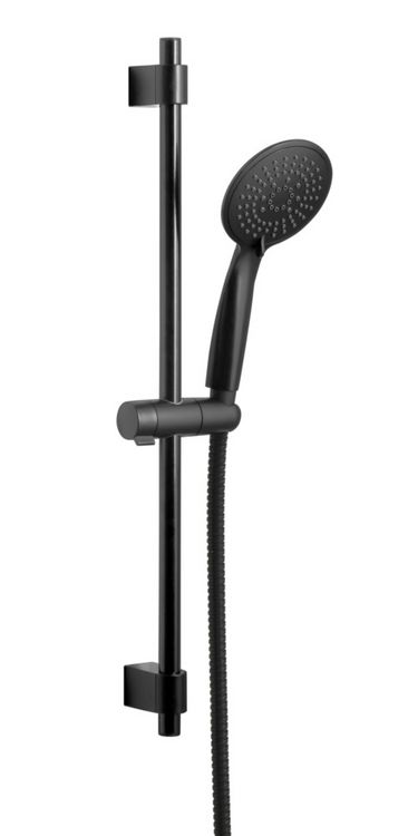 Produktbild: Brauseset Mod. Young Schwarz, L&auml;nge Stange: 66 cm