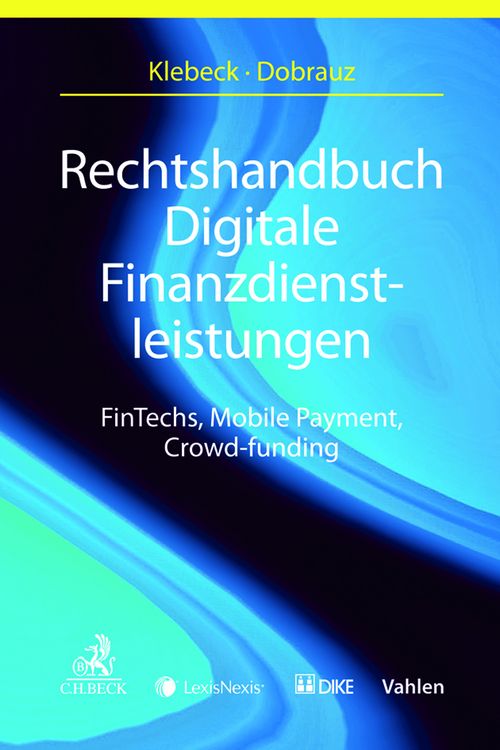 Produktbild: Rechtshandbuch Digitale Finanzdienstleistungen