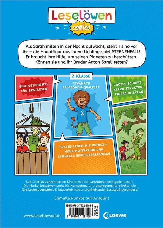Produktbild: Lesel&ouml;wen Comics 2. Klasse - Auf geheimer Game-Mission