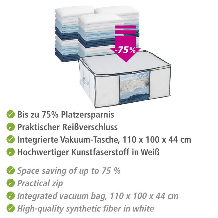 Produktbild: Vakuum Soft Box L, bis zu 75 % Platzersparnis