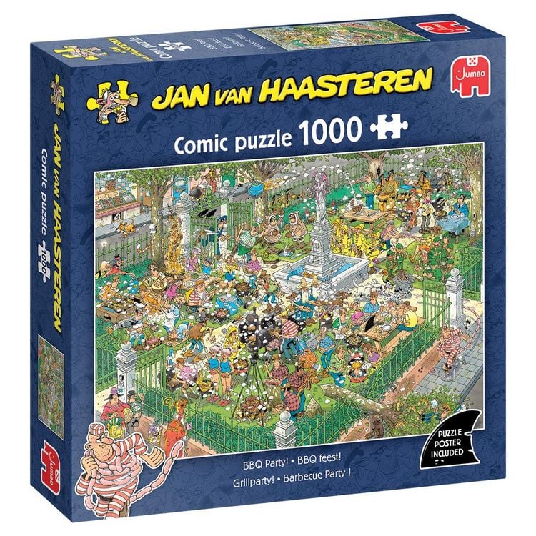 Produktbild: Jan van Haasteren -Grillparty (1000 pieces)