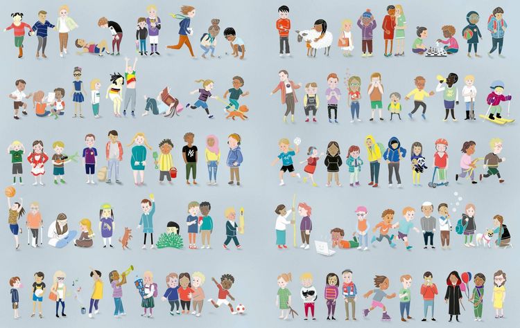 Produktbild: 100 Kinder in Deutschland
