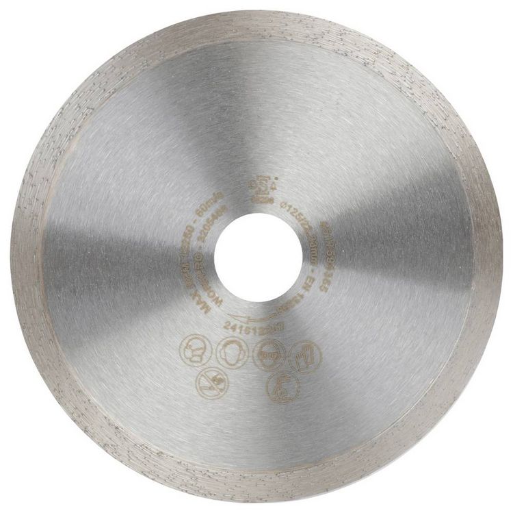 Produktbild: WorkPro GSOSCR-2 Diamanttrennscheibe 125 mm 1 St. Keramik, Porzellan, Marmor, Mauerwerk, Glas, Kalkstein, Granit, Naturstein, Sandstein
