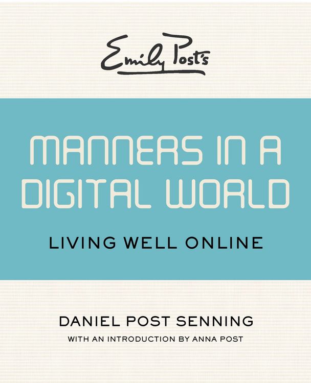 Produktbild: Emily Post's Manners in a Digital World