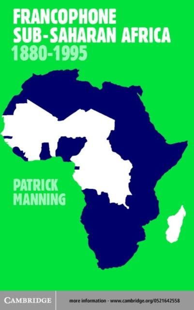 Produktbild: Francophone Sub-Saharan Africa 1880-1995