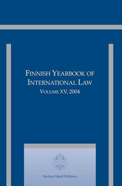 Produktbild: Finnish Yearbook of International Law, Volume 15 (2004)