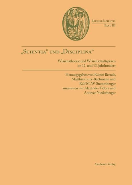 Produktbild: "Scientia" und "disciplina"