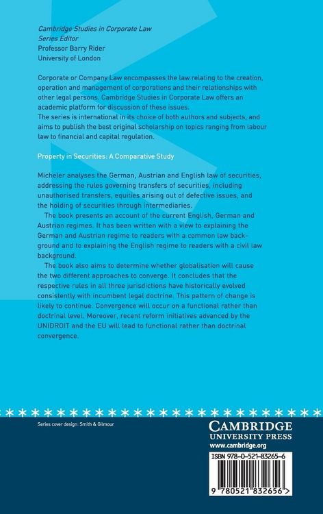 Produktbild: Property in Securities