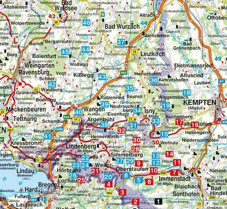 Produktbild: ROTHER Wanderf&uuml;hrer Allg&auml;u 3