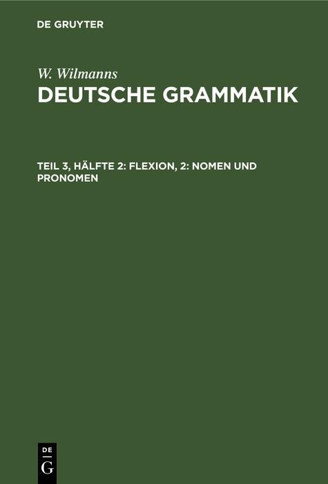 Produktbild: Flexion, 2: Nomen und Pronomen