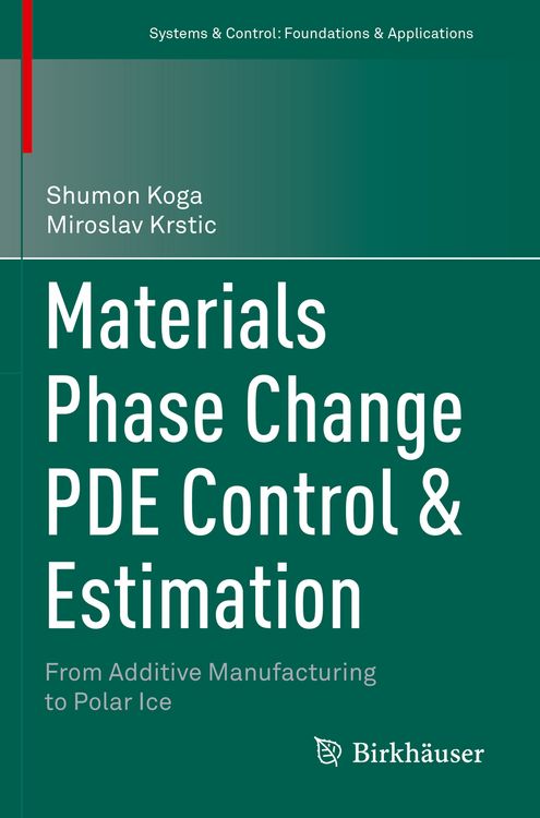 Produktbild: Materials Phase Change PDE Control & Estimation