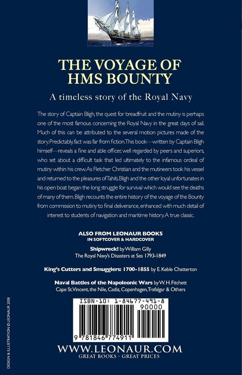 Produktbild: The Voyage of H. M. S. Bounty