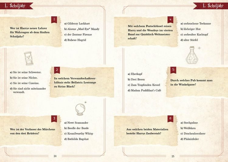 Produktbild: Das magische Quiz f&uuml;r Harry Potter-Fans