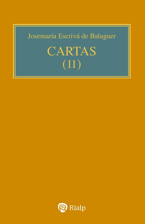 Produktbild: Cartas II (bolsillo, r&uacute;stica)