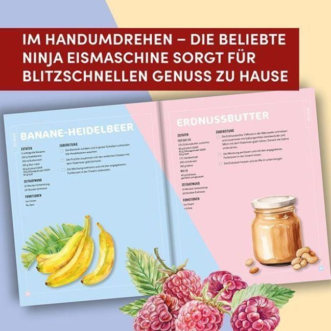 Produktbild: Die 150 besten zuckerfreien Rezepte f&uuml;r die Ninja Creami