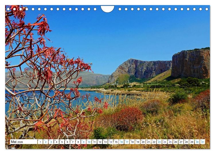 Produktbild: Sizilien - Nordwesten (Wandkalender 2026 DIN A4 quer), CALVENDO Monatskalender