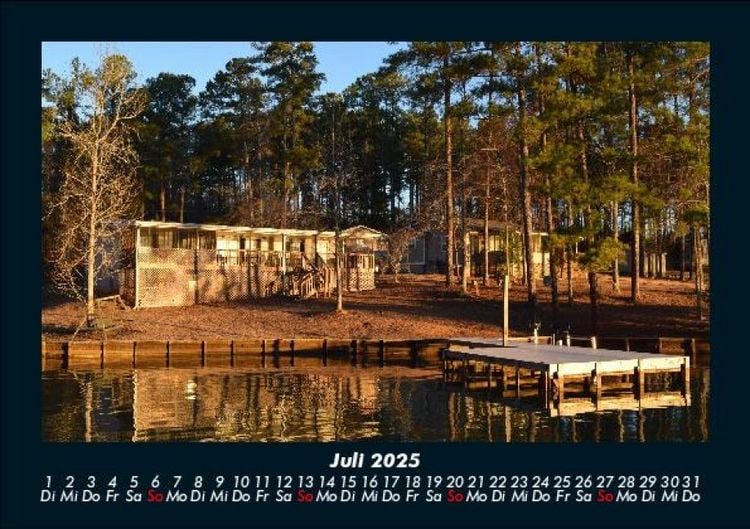 Produktbild: Die Seen der Erde 2025 Fotokalender DIN A5