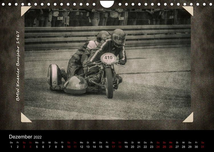 Produktbild: Klassik Motorsport Action (Wandkalender 2022 DIN A4 quer)