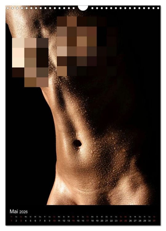 Produktbild: WET AND WILD GIRLS CALENDAR (Wandkalender 2026 DIN A3 hoch), CALVENDO Monatskalender