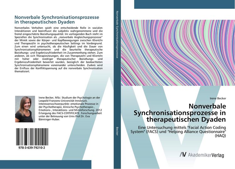 Produktbild: Nonverbale Synchronisationsprozesse in therapeutischen Dyaden