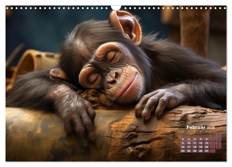 Produktbild: Wenn sie schlafen... (Wandkalender 2026 DIN A3 quer), CALVENDO Monatskalender