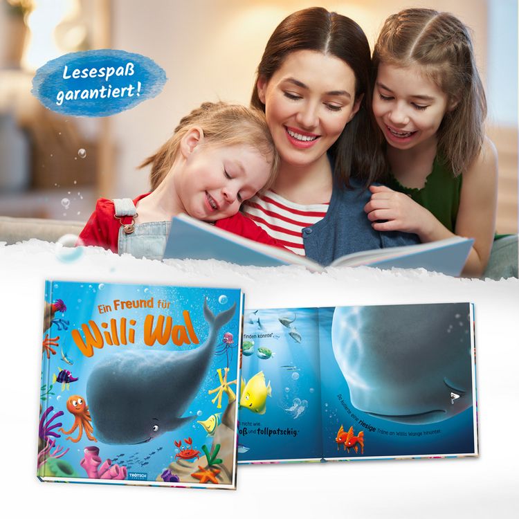 Produktbild: Tr&ouml;tsch Vorlesebuch Ein Freund f&uuml;r Willi Wal