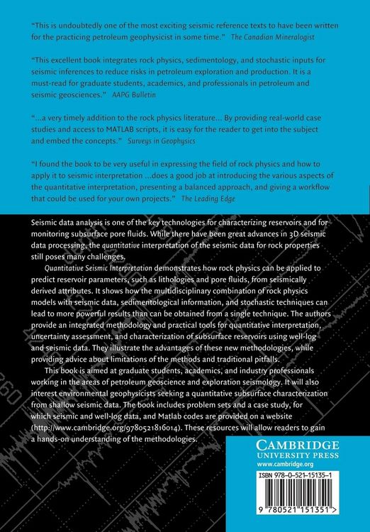 Produktbild: Quantitative Seismic Interpretation