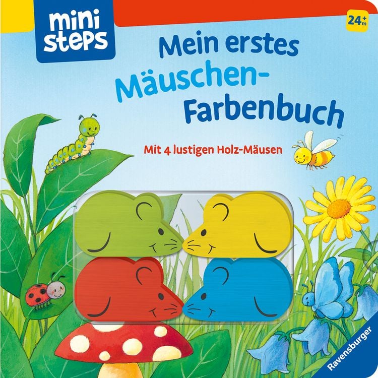 Produktbild: Ministeps: Mein erstes M&auml;uschen-Farbenbuch