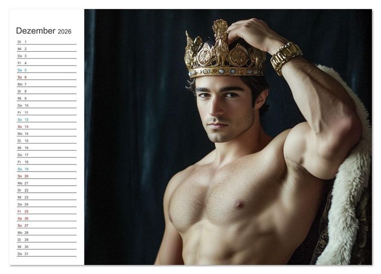 Produktbild: Prinz der Lust (hochwertiger Premium Wandkalender 2026 DIN A2 quer), Kunstdruck in Hochglanz