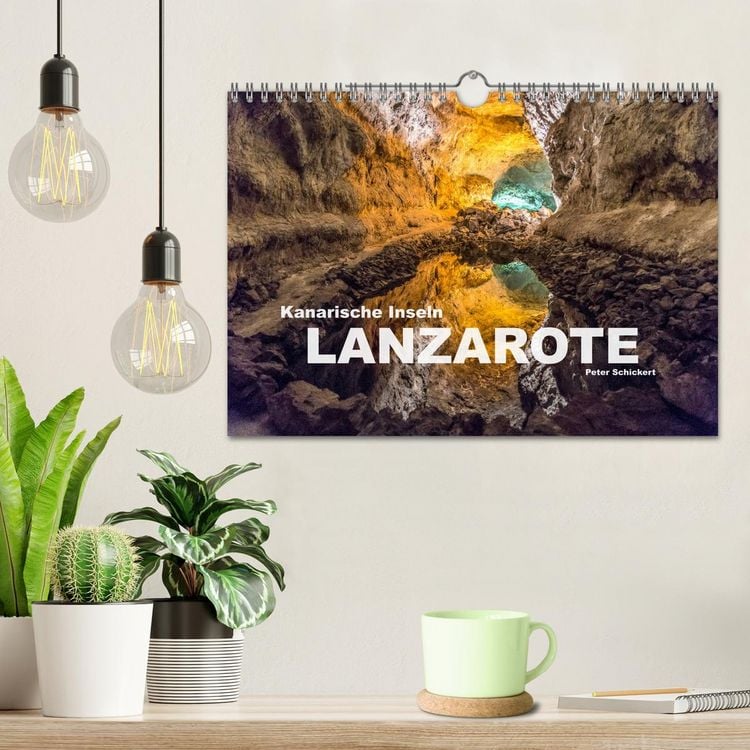 Produktbild: Kanarische Inseln - Lanzarote (Wandkalender 2026 DIN A4 quer), CALVENDO Monatskalender