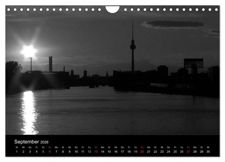 Produktbild: Berlin (Wandkalender 2026 DIN A4 quer), CALVENDO Monatskalender