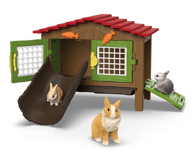 Produktbild: schleich&reg; Farm World Kaninchenstall