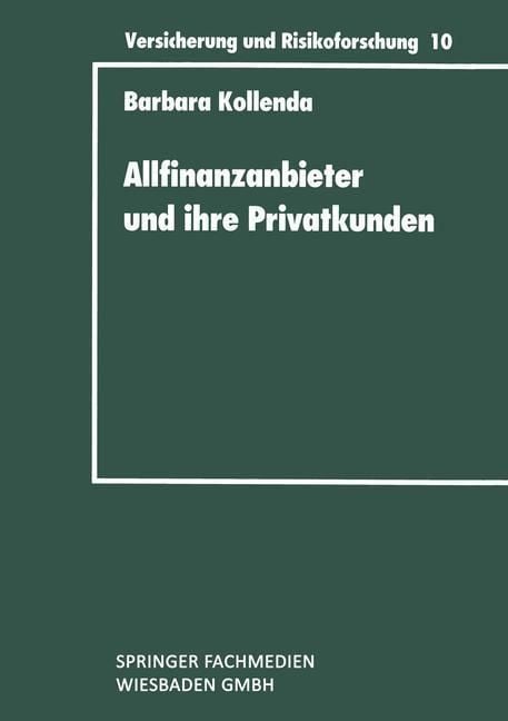 Produktbild: Allfinanzanbieter und ihre Privatkunden
