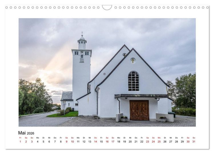 Produktbild: Norwegen Magisches Licht (Wandkalender 2026 DIN A3 quer), CALVENDO Monatskalender