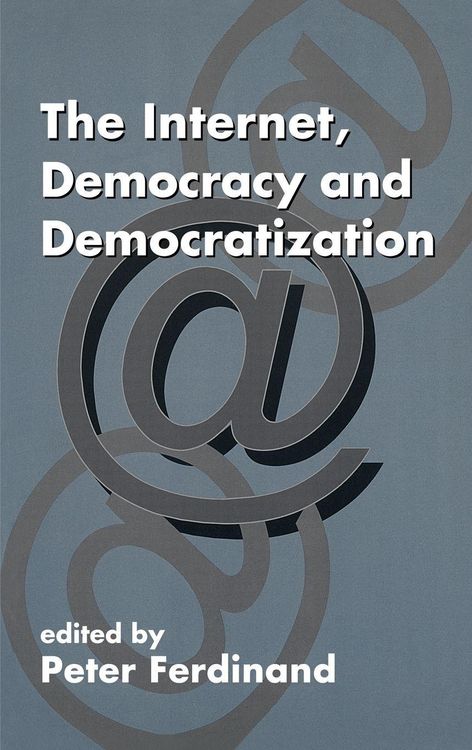 Produktbild: The Internet, Democracy and Democratization