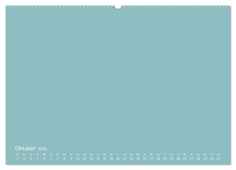 Produktbild: Regenbogen Kinder Bastelkalender - Zum Selbstgestalten - DIY Kreativ-Kalender (Wandkalender 2026 DIN A2 quer), CALVENDO Monatskalender