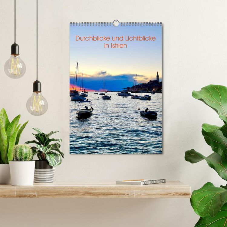 Produktbild: Durchblicke und Lichtblicke in Istrien (Wandkalender 2026 DIN A3 hoch), CALVENDO Monatskalender