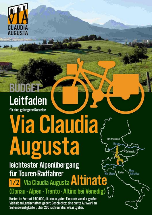 Produktbild: Rad-Route Via Claudia Augusta 1/2 Altinate Budget