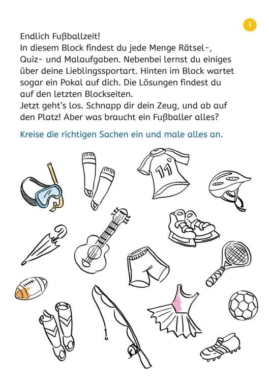 Produktbild: Mein supercooler Fu&szlig;ballblock