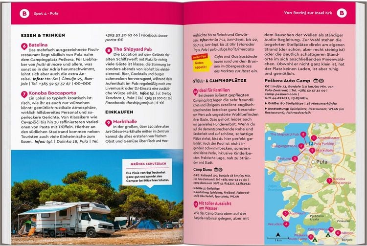 Produktbild: MARCO POLO Camper Guide Kroatien & Montenegro