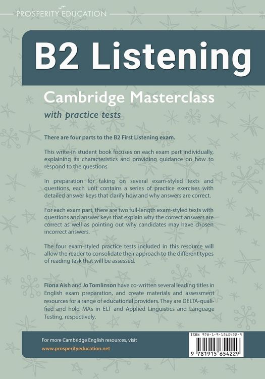 Produktbild: B2 Listening