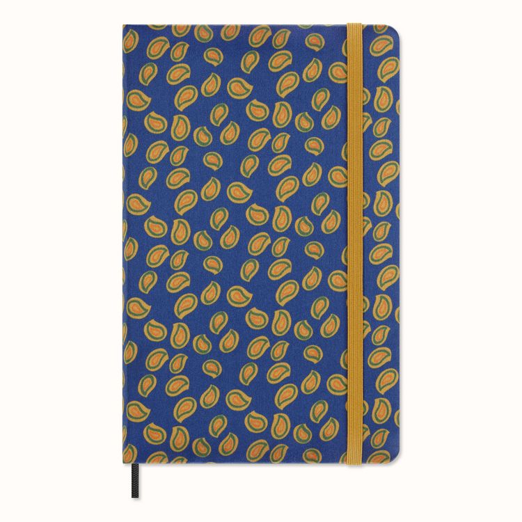 Produktbild: Moleskine Silk Kalender, undatiert, 12 Monate, w&ouml;chentlich, large/A5, fester Einband, blau