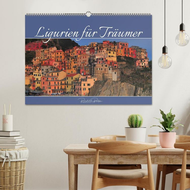 Produktbild: Ligurien f&uuml;r Tr&auml;umer (Wandkalender 2026 DIN A2 quer), CALVENDO Monatskalender