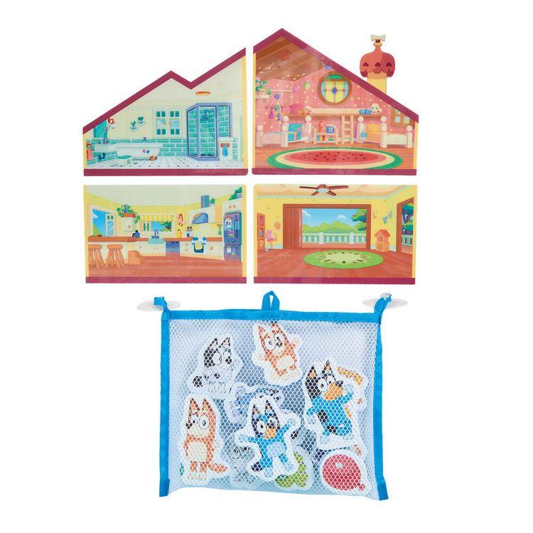Produktbild: Bluey Haus Badesticker