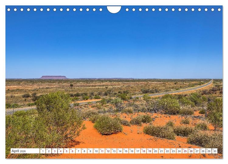 Produktbild: Australien - Grandiose Landschaften am Ende der Welt (Wandkalender 2026 DIN A4 quer), CALVENDO Monatskalender
