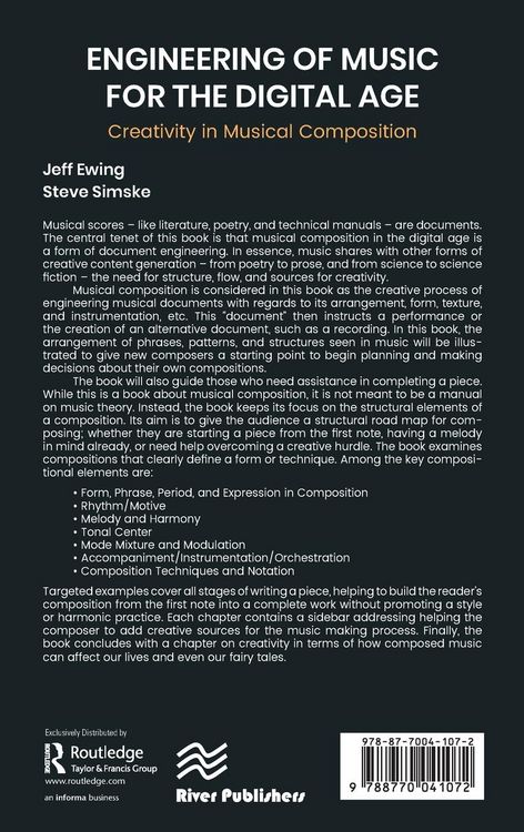 Produktbild: Engineering of Music for the Digital Age