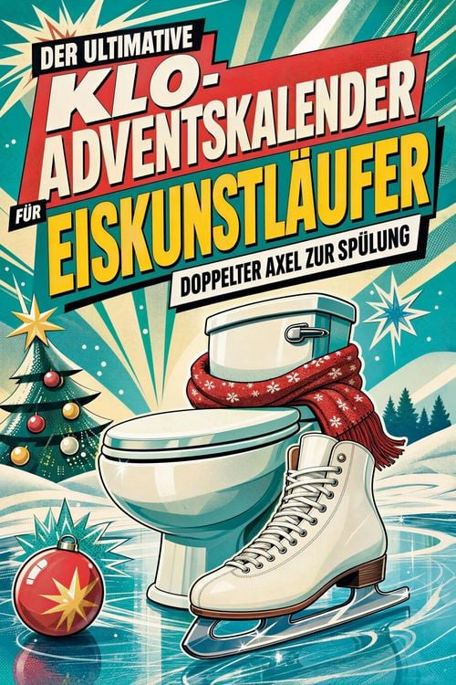 Produktbild: Der ultimative Klo-Adventskalender f&uuml;r Eiskunstl&auml;ufer
