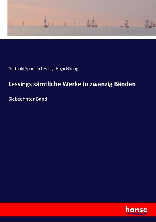 Produktbild: Lessings s&auml;mtliche Werke in zwanzig B&auml;nden