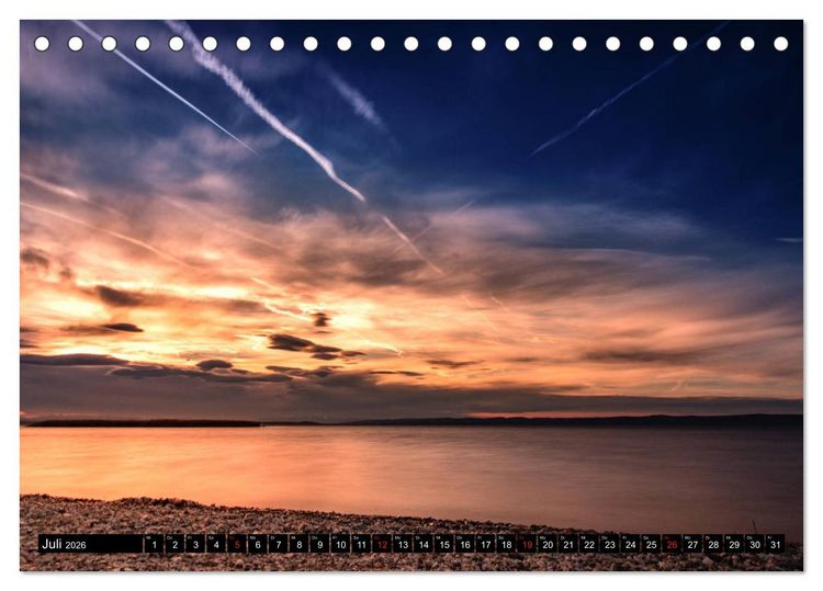 Produktbild: Der idyllische Neusiedlersee (Tischkalender 2026 DIN A5 quer), CALVENDO Monatskalender