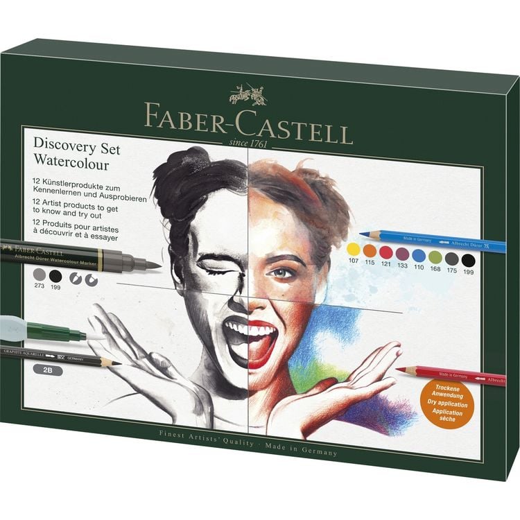 Produktbild: Faber-Castell Discovery Albrecht D&uuml;rer Aquarell, 12er Set